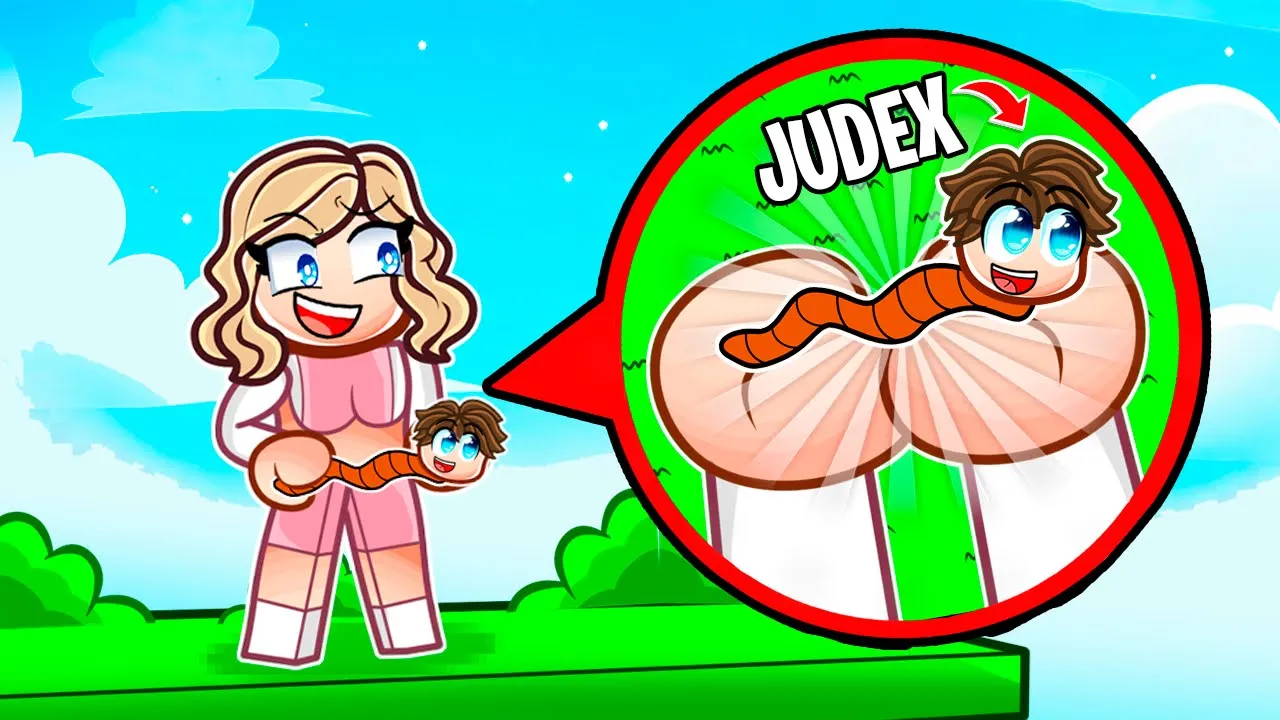 Judex Bliver Til En ORM PRANK i Roblox!