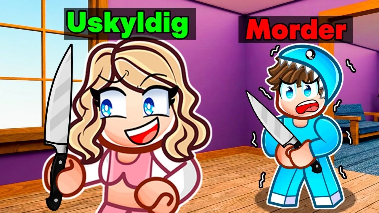 Jeg PRANKER Min Lillebror I Murder Mustery!