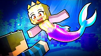 Jeg Tager På en Havfrue Date i Minecraft!