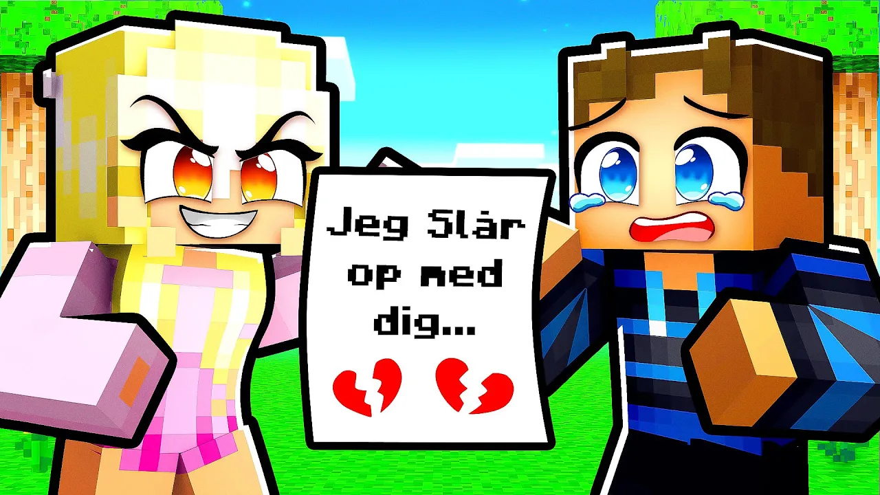 Jeg Slår Op Med Judex Prank I Minecraft!