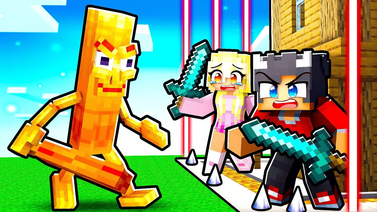 TUNG TUNG TUNG SAHUR vs SIKRESTE HUS I Minecraft