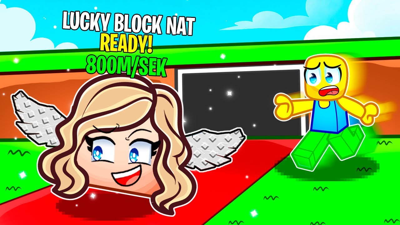 Jeg Blev Til En Lucky Block I Roblox!