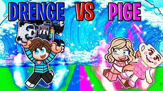 Pige VS Drenge BASE I Escape The Tsunami!