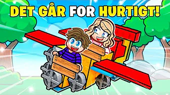 Bygger Det HURTIGSTE Fly Med Judex i Roblox Build a Plane!