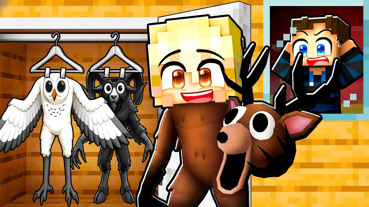 Jeg PRANKER Judex Som The DEER I Minecraft!