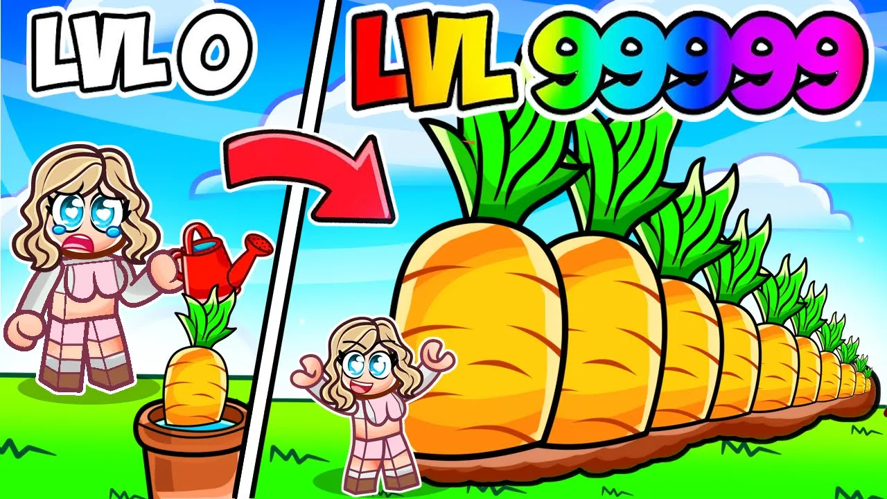 Jeg Gror en KÆMPE HAVE i Grow A Garden i Roblox!