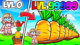 Jeg Gror en KÆMPE HAVE i Grow A Garden i Roblox!