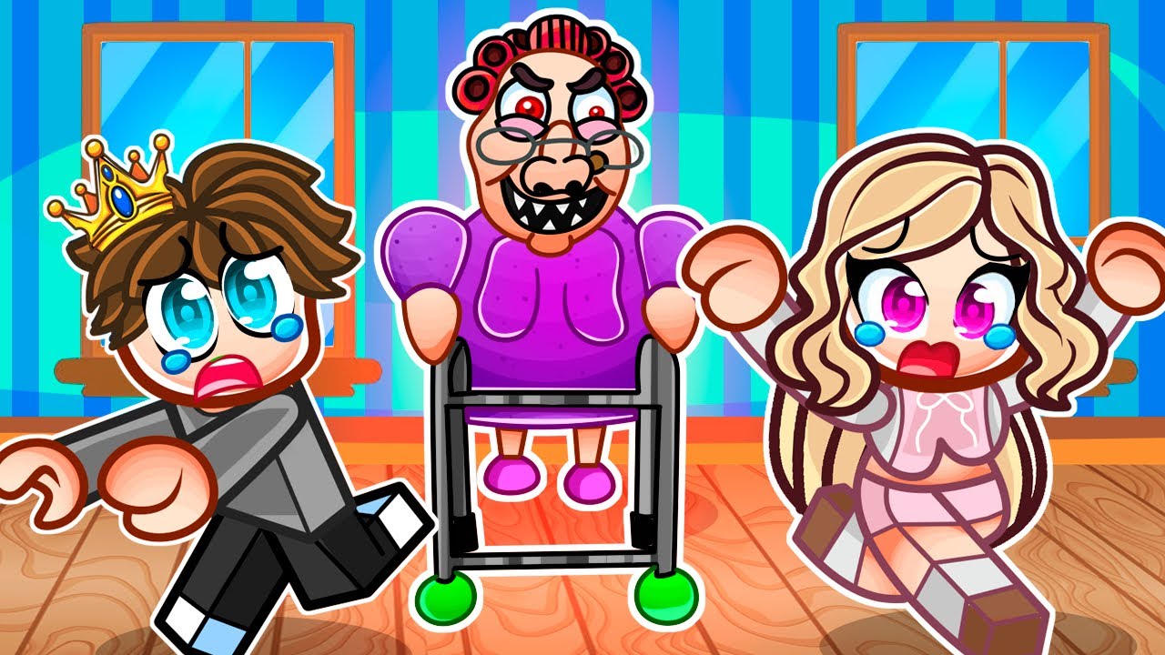 Flygter Fra En OND BEDSTEMOR Med JUDEX i Roblox!