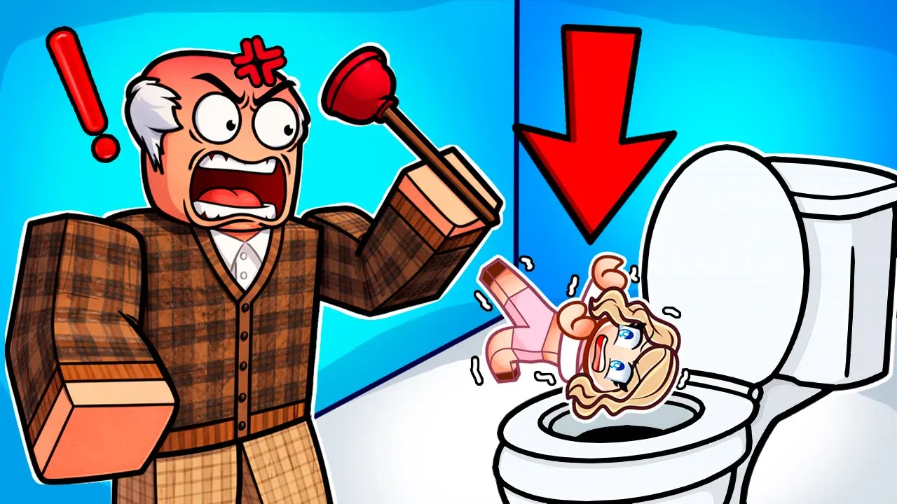 Jeg Stjæler Fra Verdens SURESTE Bedstefar I Roblox!!