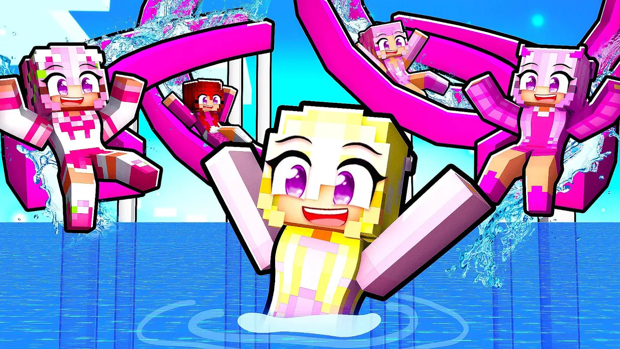 Jeg Åbner et PIGE VANDLAND i Minecraft!