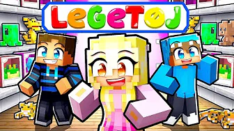 24 TIMER I LEGETØJS BUTIK I MINECRAFT!