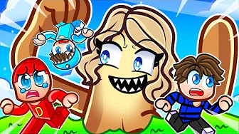 Jeg Spiser Mine Venner som TUNG TUNG SAHUR i Roblox!