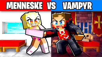 Et Liv som MENNESKE vs VAMPYR i Minecraft!