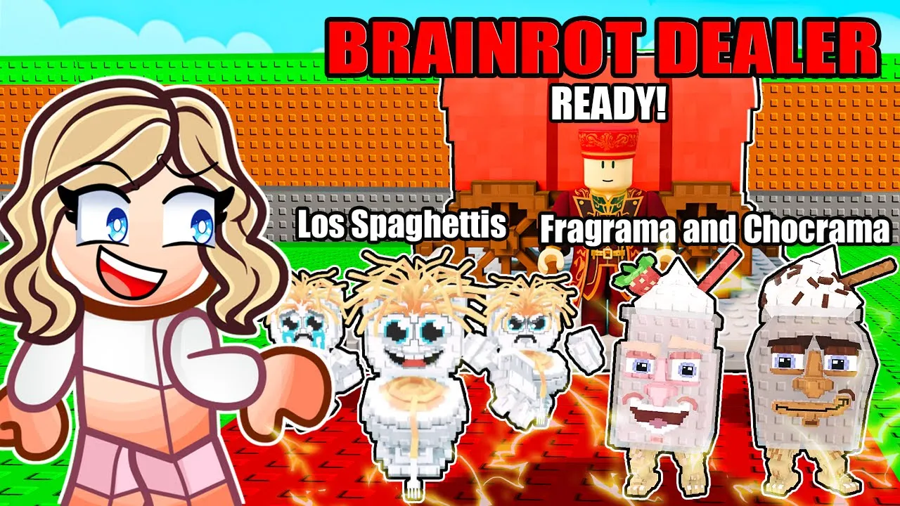 Kan Jeg Få De 10 Nye VILDE Brainrots I Steal A Brainrot?