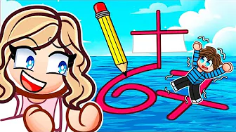 Vi Bygger En 67 Tømmerflåde I Roblox!