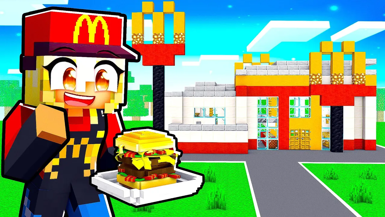Jeg Åbner En MEGA MCDONALDS i Minecraft!