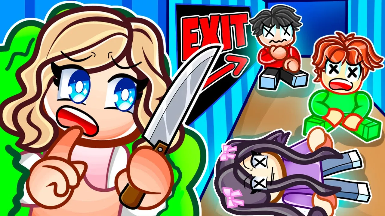 Jeg Dræber Shadys Som Morder i Roblox!