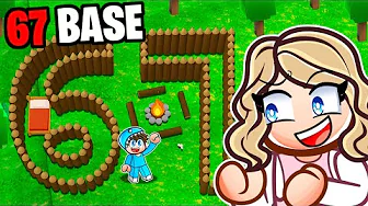 Vi Bygger En 67 BASE I 99 Nights In The Forest!