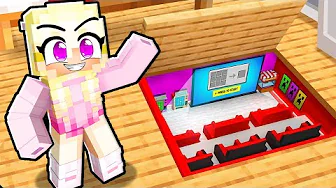 Jeg Bygger En HEMMELIG BIOGRAF I Minecraft!