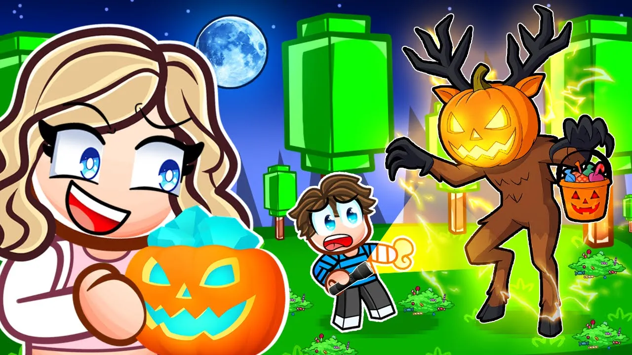 Kan Mig og Judex VINDE i 99 Nights In The Forest HALLOWEEN Edition i Roblox