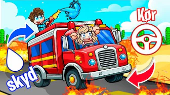 Judex Og Jeg Bliver BRANDMÆND I Roblox!