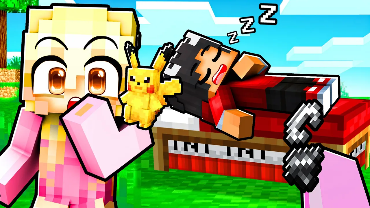 Jeg Pranker Shadys Med TNT Uden Han Ved Det I Minecraft Pokémon!