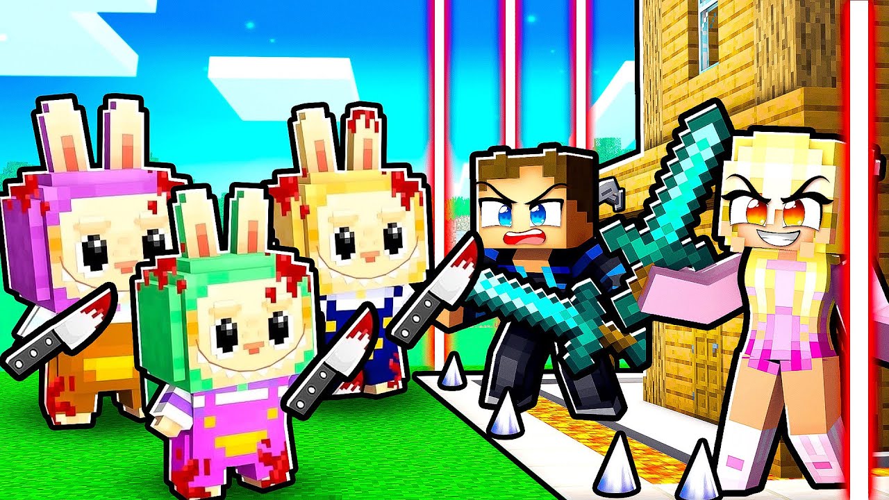 ONDE LABUBU’s VS Sikreste Hus i Minecraft!