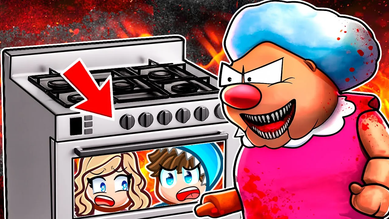 Kan Vi FLYGTE Fra En OND BEDSTEMOR i Roblox?