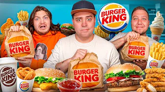 Køber ALT på Burger Kings Menu