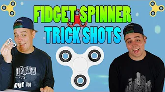 Fidget Spinner Trick Shots | Guldborg