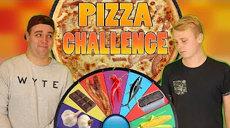 HJULET BESTEMMER VORES PIZZA! | Pizza Challenge