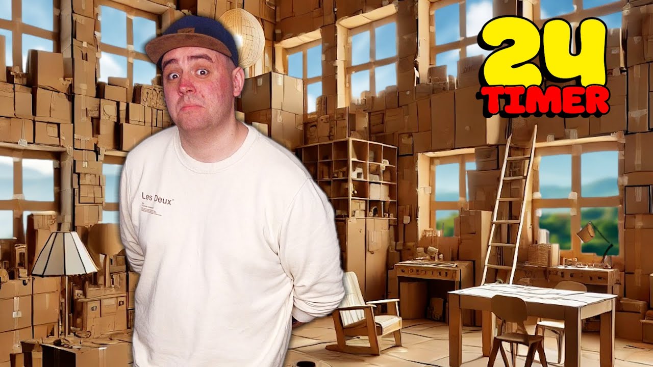 24 Timer i mit papkasse fort