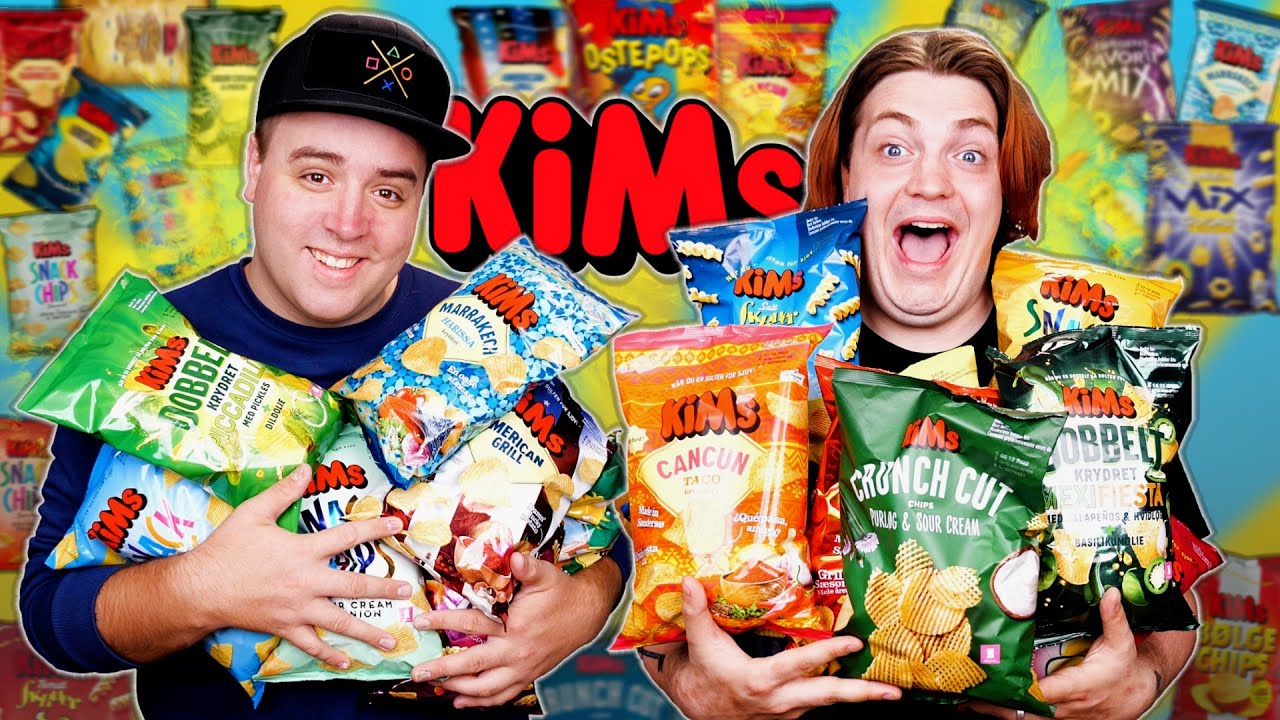 Smager ALLE Kims Chips I Danmark!