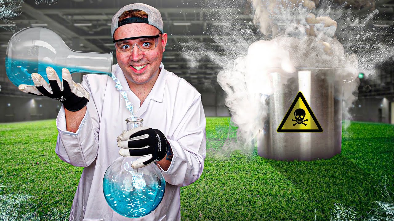 VILDE EKSPERIMENTER MED FLYDENDE NITROGEN!