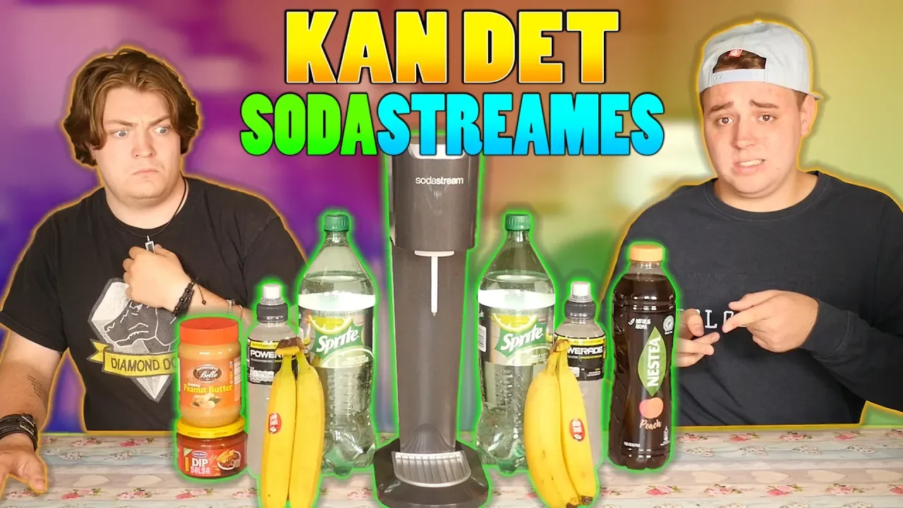 BANAN & SPRITE! | Kan Det Sodastreames? #18