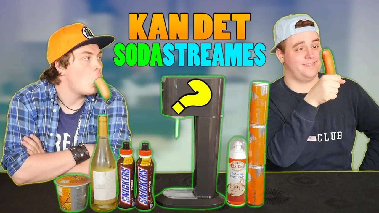 MED SMAG AF PØLSE! | Kan Det Sodastreames? #15