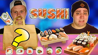 SMAGER SUSHI! (vi kan ikke lide fisk)
