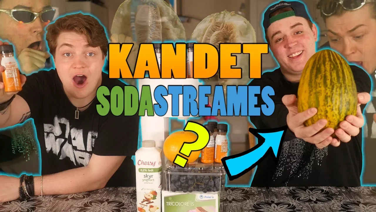 GRØN HONNINGMELON! | Kan Det Sodastreames? #11