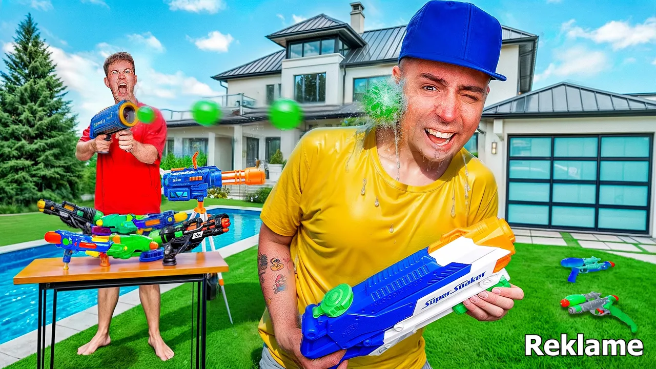 Tester ALLE vandpistoler i Danmark