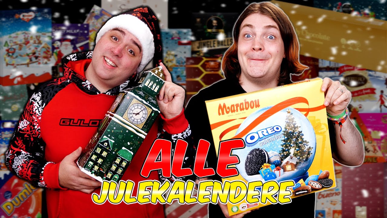Smager ALLE Julekalendere i Danmark!