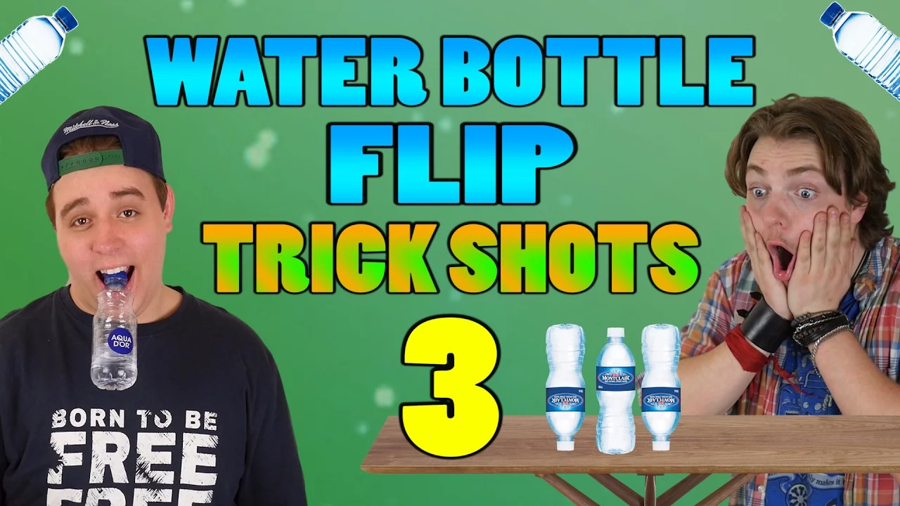 VILDE WATER BOTTLE FLIPS #3 | Guldborg FT. Moller