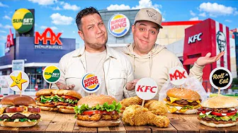 Rater ALLE Fastfoodkæder i Danmark