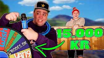Hjulet Bestemmer Hvad Vi Bruger 15.000 Kr. På!