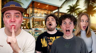 Overrasker mine venner med luksus sommerhus