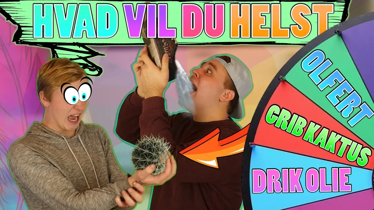 GRIB EN KAKTUS! | Hvad Vil Du Helst? #3
