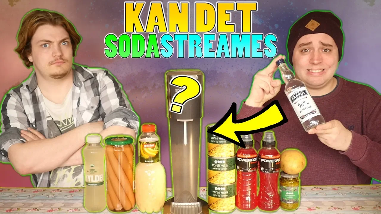 VERDENS STÆRKESTE ALKOHOL! | Kan Det Sodastreames? S2E3