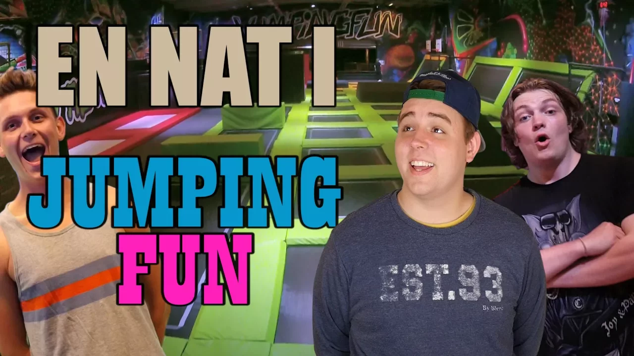 EN NAT I EN TRAMPOLINPARK! FT. YouTubere