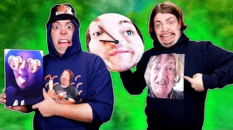 Jeg Designede Ting Med Vores Grimmeste Billeder...