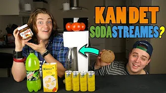 KOKOSNØD I SODASTREAM! | Kan Det Sodastreames? #5