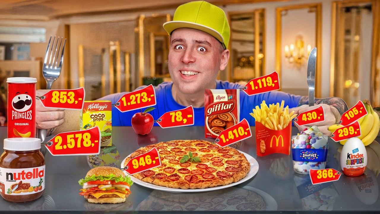 Du får 1 krone for hver kalorie du spiser